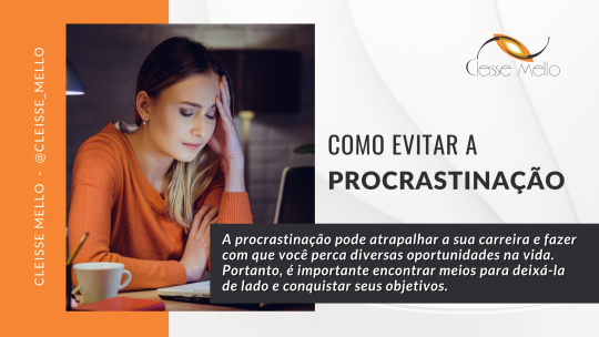 Como evitar a procrastinação